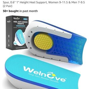 WelnCove Heel Anti-Shock Inserts